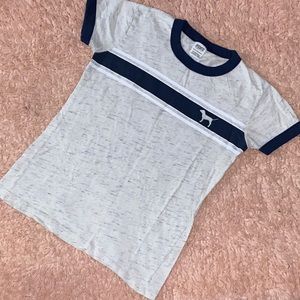 Causal Shirt With Pink Logo. Very Cute and Comfortable.